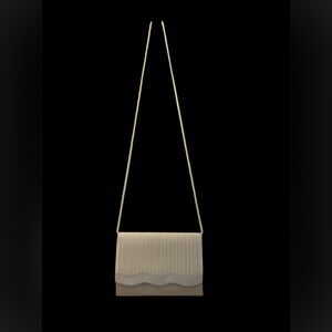 Sasha New York Clutch Purse Ivory
